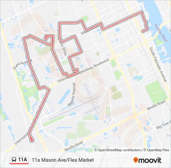 Votran Maps And Schedules 11A Route: Schedules, Stops & Maps - Transfer Plaza (Updated)