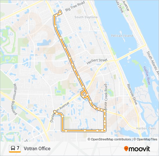 Votran Maps And Schedules 7 Route: Schedules, Stops & Maps - Votran Office (Updated)
