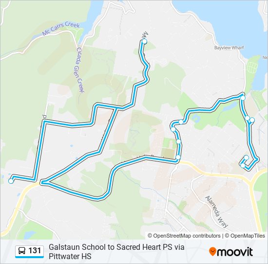 131 Route Schedules, Stops & Maps Sacred Heart PS, Keenan St (Updated)