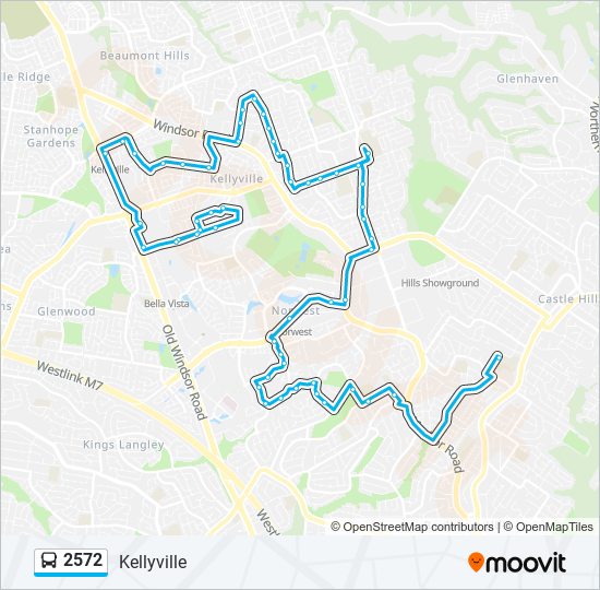 2572 Route Schedules, Stops & Maps Kellyville (Updated)