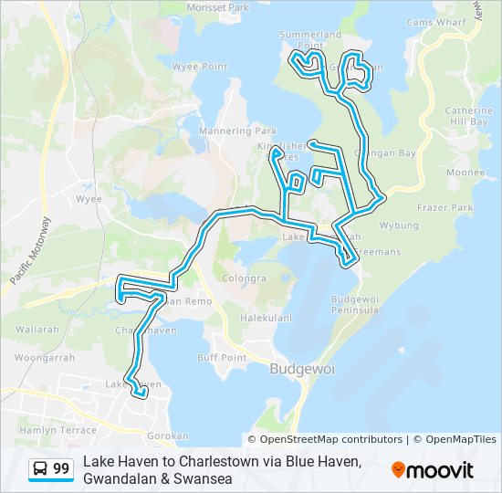 99 Route Schedules, Stops & Maps Gwandalan (Updated)