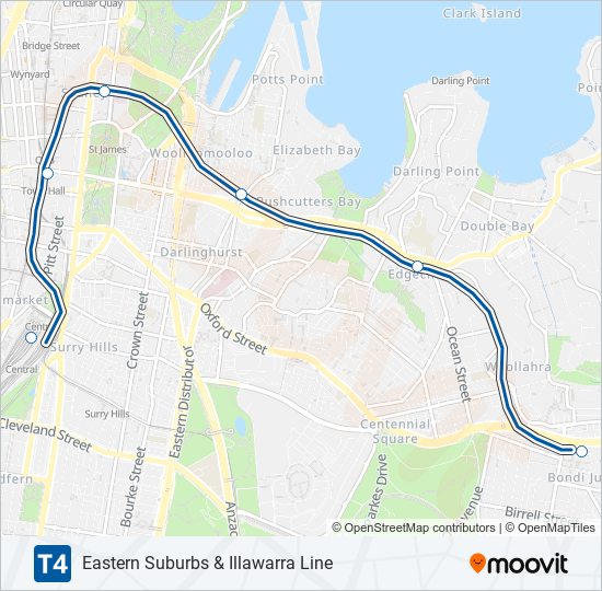 t4 Route Schedules, Stops & Maps Central (Updated)