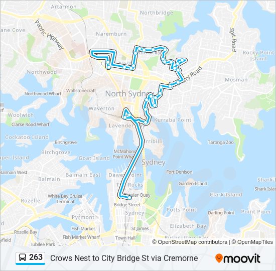 263 Route Schedules, Stops & Maps Crows Nest (Updated)