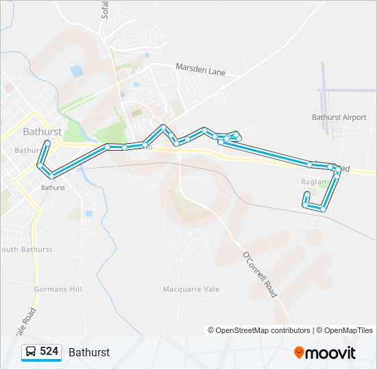 524 Route Schedules, Stops & Maps Raglan (Updated)