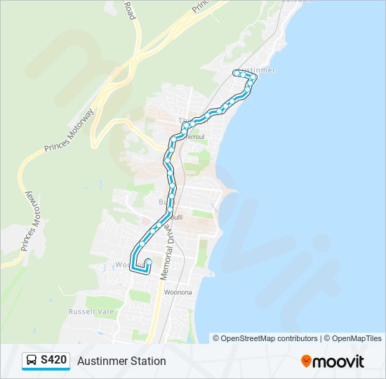 s420 Route Schedules, Stops & Maps Austinmer Station (Updated)