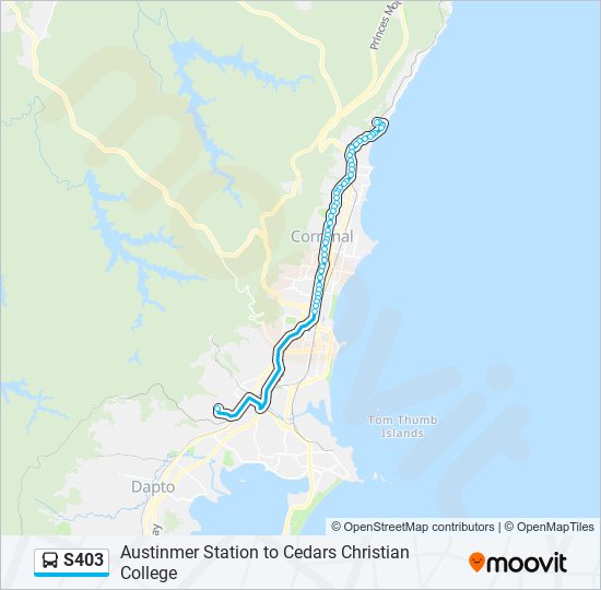 s403 Route Schedules, Stops & Maps Austinmer Station (Updated)