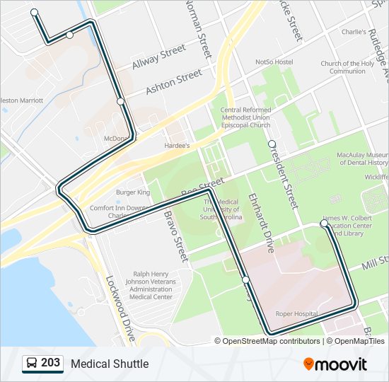 203 Route Schedules, Stops & Maps Medical Shuttle (Updated)
