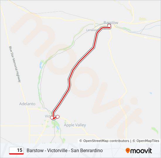 15 Route Schedules, Stops & Maps Barstow (Updated)