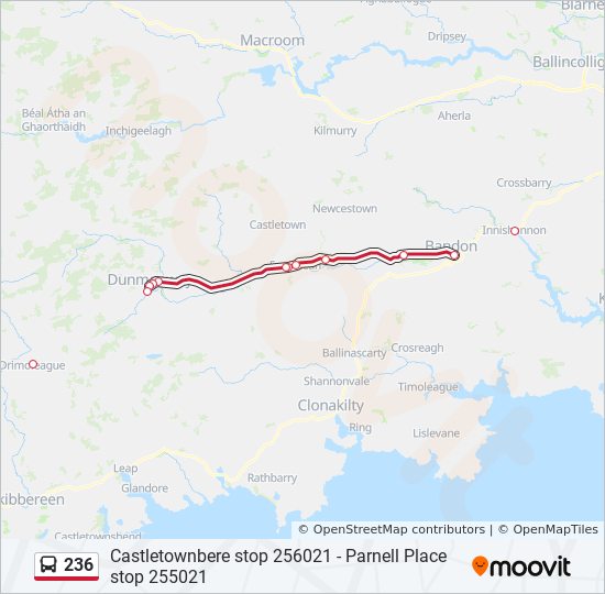 236 Route Schedules, Stops & Maps Cork Bus Station Castletownbere