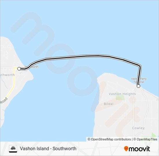 vashon island southworth Route Schedules, Stops & Maps To Southworth