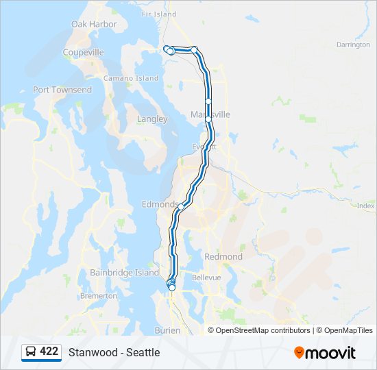422 Route Schedules, Stops & Maps Stanwood (Updated)