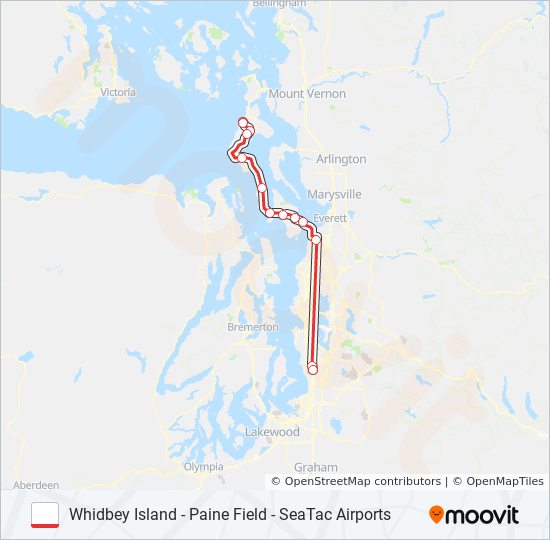 Seatac Airline Route Map