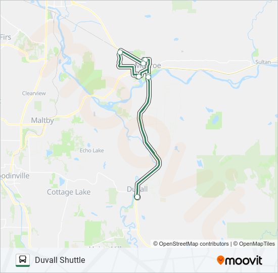 duvallmonroe shuttle Route Schedules, Stops & Maps Duvall Shuttle