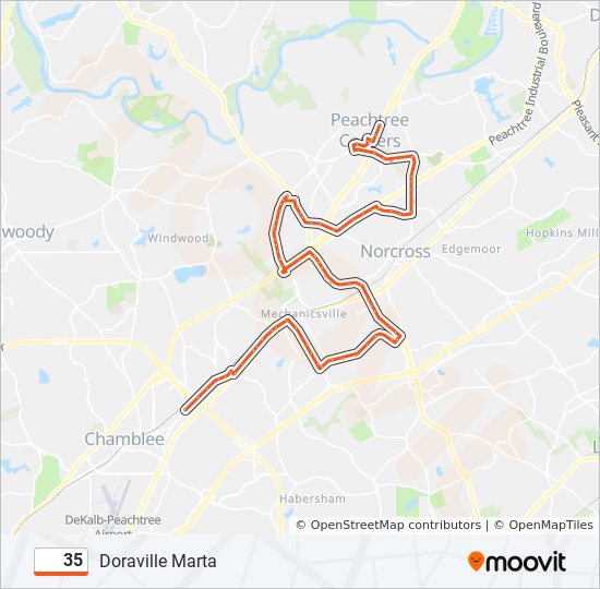 35 Route Schedules, Stops & Maps Doraville Marta (Updated)