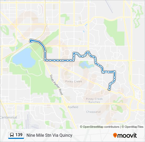 139 Route Schedules, Stops & Maps Nine Mile Stn Via Quincy (Updated)