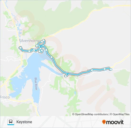 Keystone Bus Route Map silverthorne dillon keystone Route Schedules, Stops & Maps Keystone