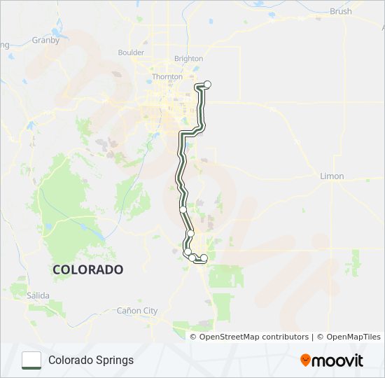 groome transportation Route Schedules, Stops & Maps Colorado Springs