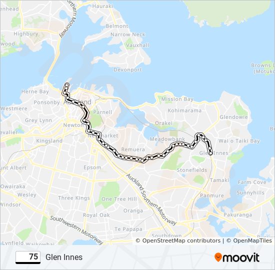 75 Route Schedules, Stops & Maps Glen Innes (Updated)