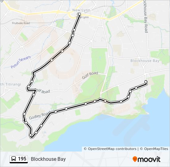 195 Route Schedules, Stops & Maps Blockhouse Bay (Updated)