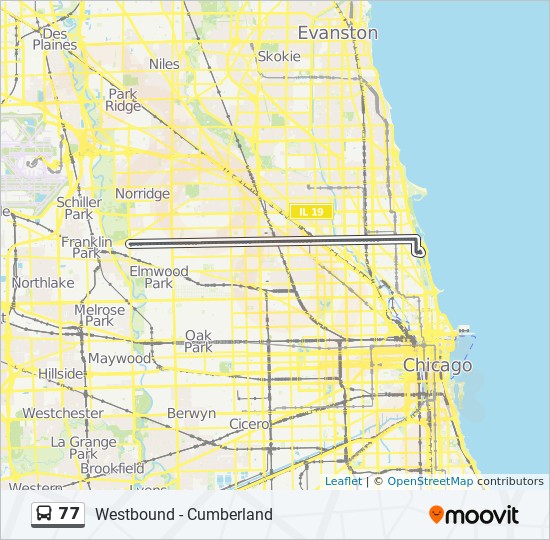 77 Bus Schedule Sunday 77 Route Schedules, Stops & Maps Westbound Cumberland