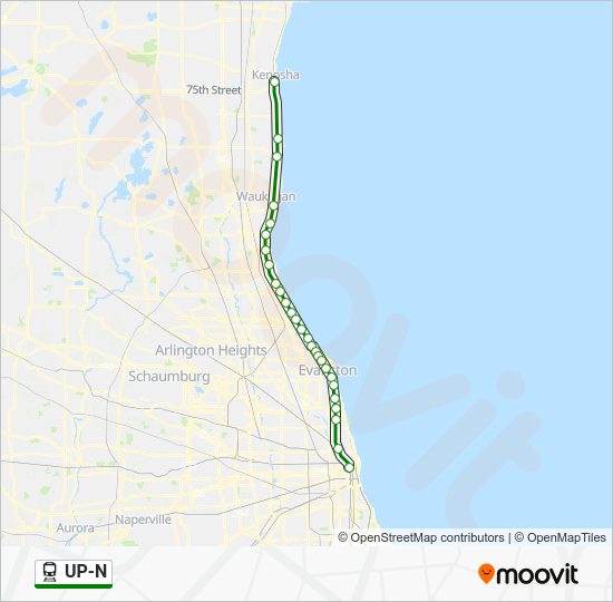 UPN Route Schedules, Stops & Maps Chicago OTC (Updated)