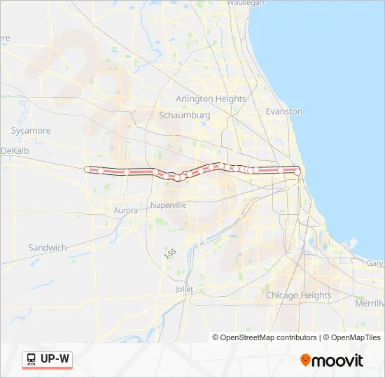 UPW Route Schedules, Stops & Maps Chicago OTC (Updated)