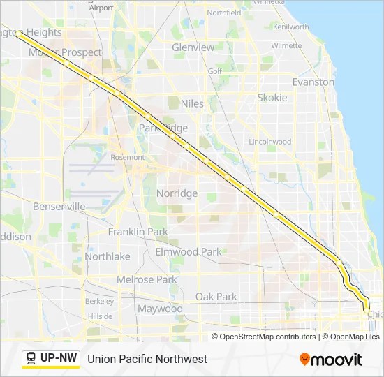 UPNW Route Schedules, Stops & Maps Chicago OTC (Updated)