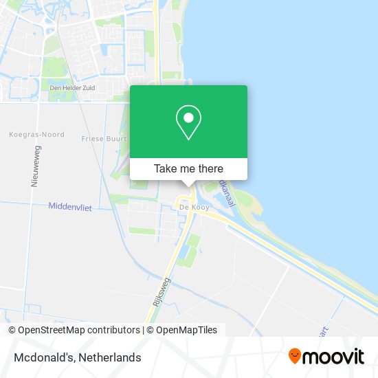 Mcdonald's Near Me Directions How To Get To Mcdonald's In Den Helder By Bus, Train Or Light Rail?