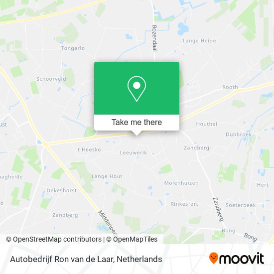 How To Get To Autobedrijf Ron Van De Laar In Peel En Maas By Bus Or Train?