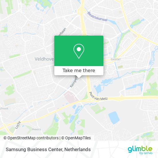 How To Get To Samsung Business Center In Veldhoven By Bus Or Train?