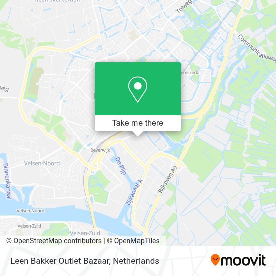 How To Get To Leen Bakker Outlet Bazaar In Beverwijk By Bus, Train Or Light Rail?