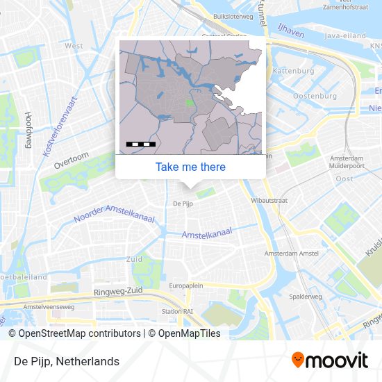 Kaart Van De Pijp Amsterdam How to get to De Pijp in Amsterdam by Bus, Metro, Train, Light Rail or