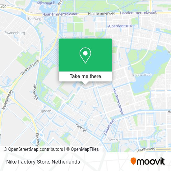 How To Get To Nike Factory Store In Amsterdam By Bus, Light Rail, Train, Metro Or Ferry?