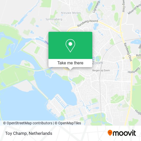 How To Get To Toy Champ In Bergen Op Zoom By Bus, Train Or Metro?