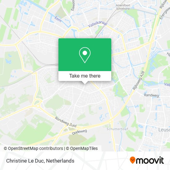 How To Get To Christine Le Duc In Amersfoort By Bus, Train Or Light Rail?