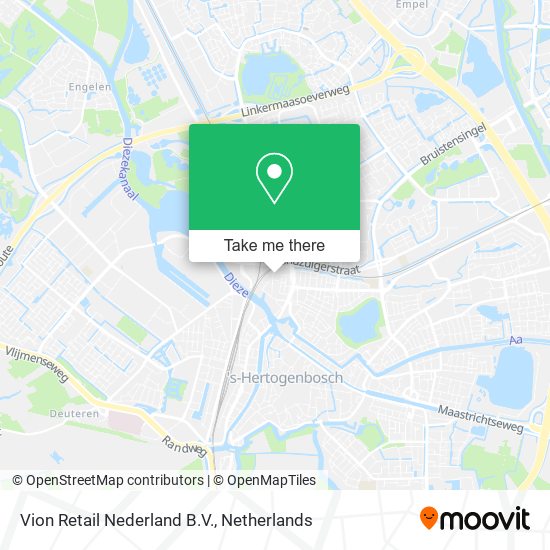 How To Get To Vion Retail Nederland B.v. In 'S-Hertogenbosch By Bus Or Train?