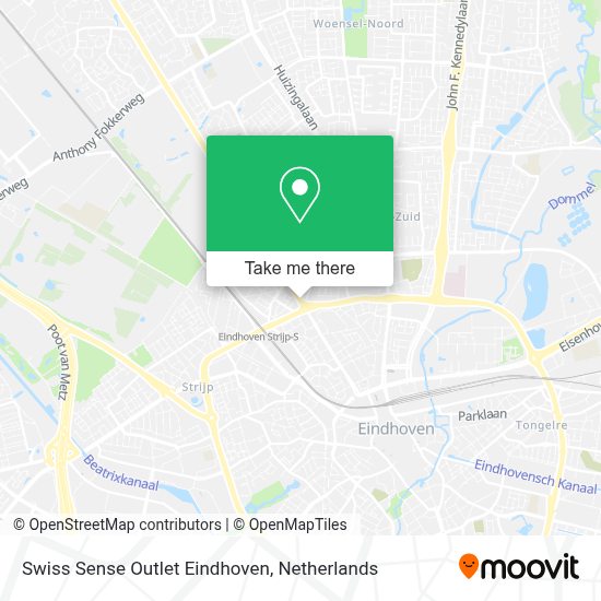 How To Get To Swiss Sense Outlet Eindhoven By Bus Or Train?