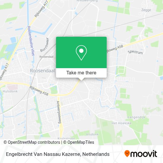 How To Get To Engelbrecht Van Nassau Kazerne In Roosendaal By Bus Or Train?