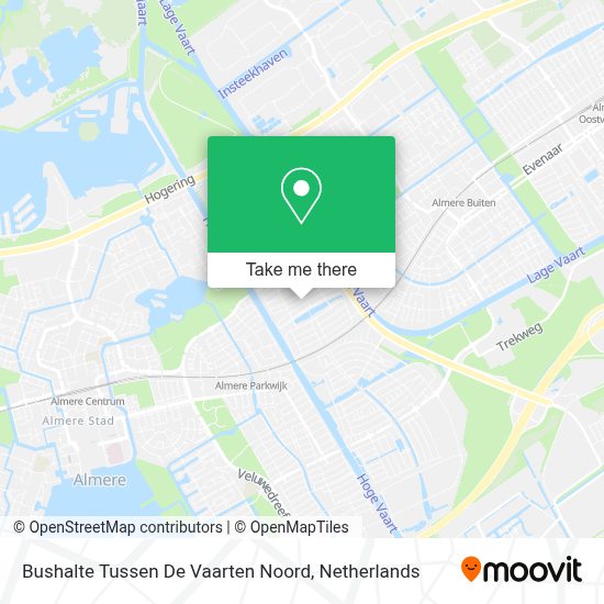 How To Get To Bushalte Tussen De Vaarten Noord In Almere By Bus, Train, Light Rail Or Metro?
