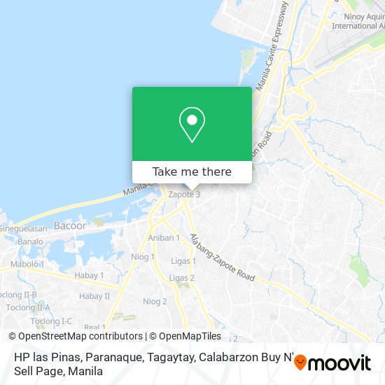 How to get to HP las Pinas, Paranaque, Tagaytay, Calabarzon Buy N' Sell