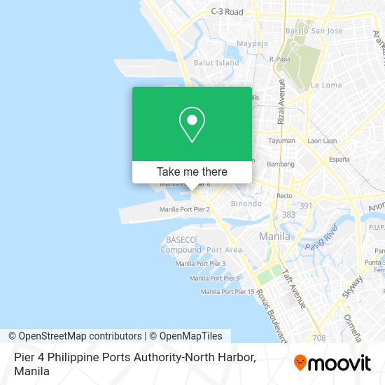 How to get to Pier 4 Philippine Ports AuthorityNorth Harbor in Manila