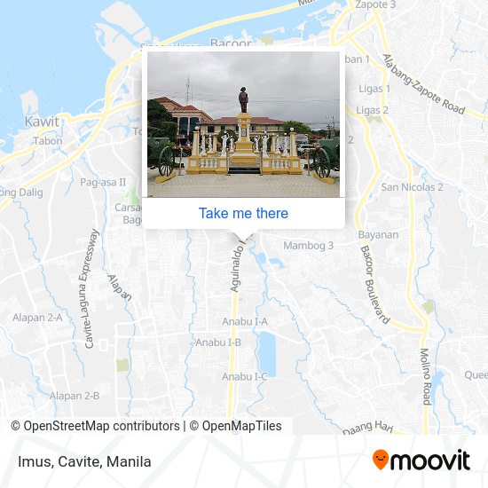 How to get to Imus, Cavite by bus?