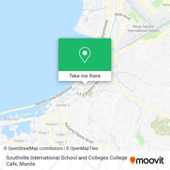 How to get to Southville International School and Colleges College Cafe