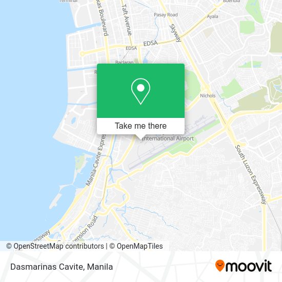 How to get to Dasmarinas Cavite in Manila by bus or train?