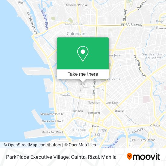 How to get to ParkPlace Executive Village, Cainta, Rizal in Manila by