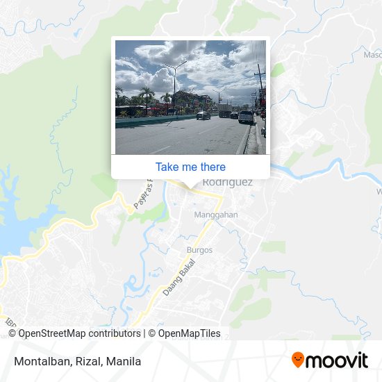 Montalban Rizal Map