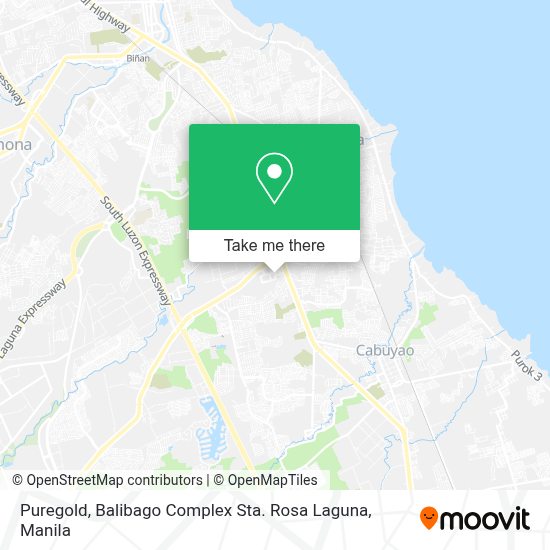 Balibago Sta Rosa Laguna Google Map How to get to Puregold, Balibago Complex Sta. Rosa Laguna in Santa Rosa
