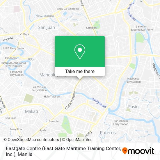 How to get to Eastgate Centre (East Gate Maritime Training Center, Inc