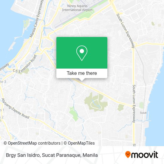 How to get to Brgy San Isidro, Sucat Paranaque in Parañaque by bus?