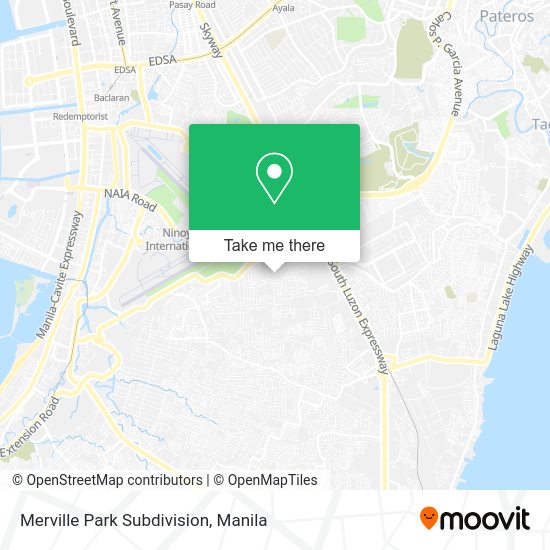How to get to Merville Park Subdivision in Parañaque by bus?